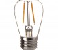 LED Vintage Light Bulb - S14 LED Sign Bulb w/ Filament LED - 15 Watt Equivalent - Dimmable - 120 Lumens