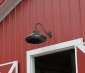 LED Gooseneck Barn Light - 42W - 4000K/3000K - 3,700 Lumens: On Side Of Barn