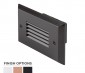 120V LED Step Light with  Louvered Faceplate