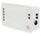 Smartphone or Tablet WiFi Compatible RGB+White Multi Zone Controller: Showing Power Connector Access Points