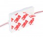 Single Color LED Module - Linear Constant Current Sign Module w/ 4 SMD LEDs - Back View