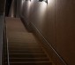 LED Corn Light - 160W Equivalent Incandescent Conversion - E26/E27 Base: Shown Installed In Fixtures Over Stairs In Natural White. 