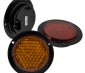 Round LED Truck Trailer Light with Built In Flange - 4" LED Stop Turn Tail Light with 61 LEDs: Available In Red, Amber, & White