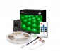 RGB LED Strip Light Kit - 5m Color-Changing LED Tape Light - 24V - Wireless RF Remote