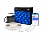 RGBW LED Strip Kit - Color Changing + White LED Tape Light - 5m - Bluetooth Smartphone App Controlled