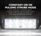 Grille and Surface Mount Strobe Light - 4W