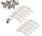 12mm Silicone Mounting Clip and Screws for STW Series Waterproof Strip Lights