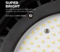 150W UFO LED High Bay Light w/ Reflector - 19,500 Lumens - 200-480 VAC - 400W Metal Halide Equivalent - 5000K