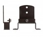 Surface Mount Brackets for High Bay Mounting: Front Profile View