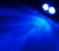 Blue LED Safety Light w/ 2° Square Beam Pattern