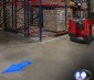 Forklift Blue Light - LED Safety Light with Arrow Beam Pattern