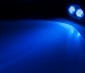 Blue LED Safety Light w/ Arrow Beam Pattern: Light Beam Pattern