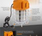 100W LED Temporary High Bay - Linkable LED Area Work Light Fixture - 320W Equivalent - 12500 Lumens - 5000K