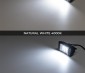 700 lumens of natural or cool white light