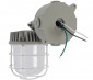 30W Aluminum Vapor Tight LED Jelly Jar Light - 3750 Lumens - Caged Wall/Ceiling Mount Light - 5000K