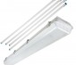 T8 Vapor Tight LED Light Fixture with 4 T8 Tubes - Industrial LED Light - 4' Long