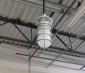 LED Vapor Proof Jelly Jar Light Fixture - Caged Pendant Mount Light - 1,800 Lumens: Installed On Conduit
