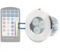 Waterproof Recessed RGB LED Downlight, G-LUX series (remote sold separately) 