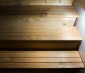 Weatherproof LED Eyelid Step/Deck Light - 3 Watt: Installed Shinning on Stairs