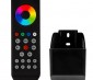 Wireless RGBW 8 Zone LED Remote w/ Cradle for EZ Dimmer Controller: Front View