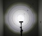 LED Work Light - 5-1/2" Rectangle - 18W: On Target 30 Degrees v 60 Degrees From 5 Feet Away