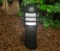 194 LED Bulb - 5 LED - Miniature Wedge Retrofit: Showing Bulb Profile Silhouette In Natural White. 