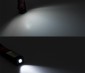 WORKBRITE 2 LED Work Light - NEBO Flashlight: On Showing Beam Patterns. 