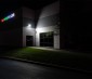 Wide beam distribution is ideal for parking lots, building exteriors, and warehouses
