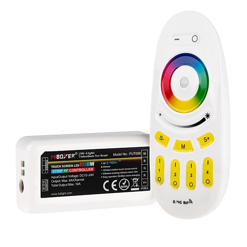 Kit 5M 10M Milight RGB/RGBW 5050 LED Strip Controller Touch Remote/Power US/EU 